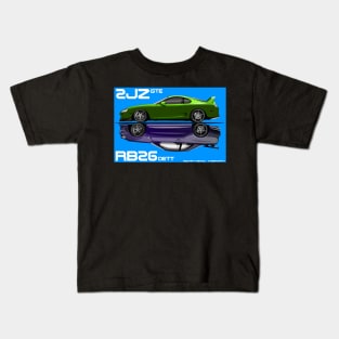 Supra Vs GTR Kids T-Shirt